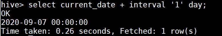 Interval function in Hive