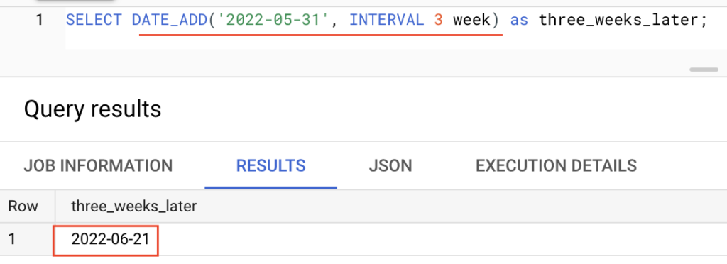 Add weeks to date in BigQuery