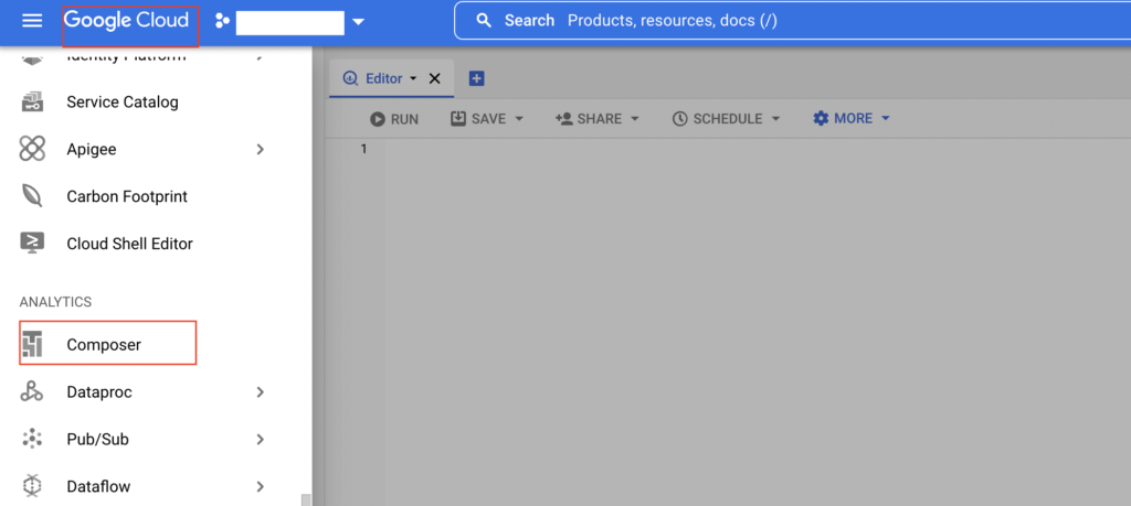 Cloud Composer in Google Cloud Platform